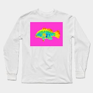 abstract fish Long Sleeve T-Shirt